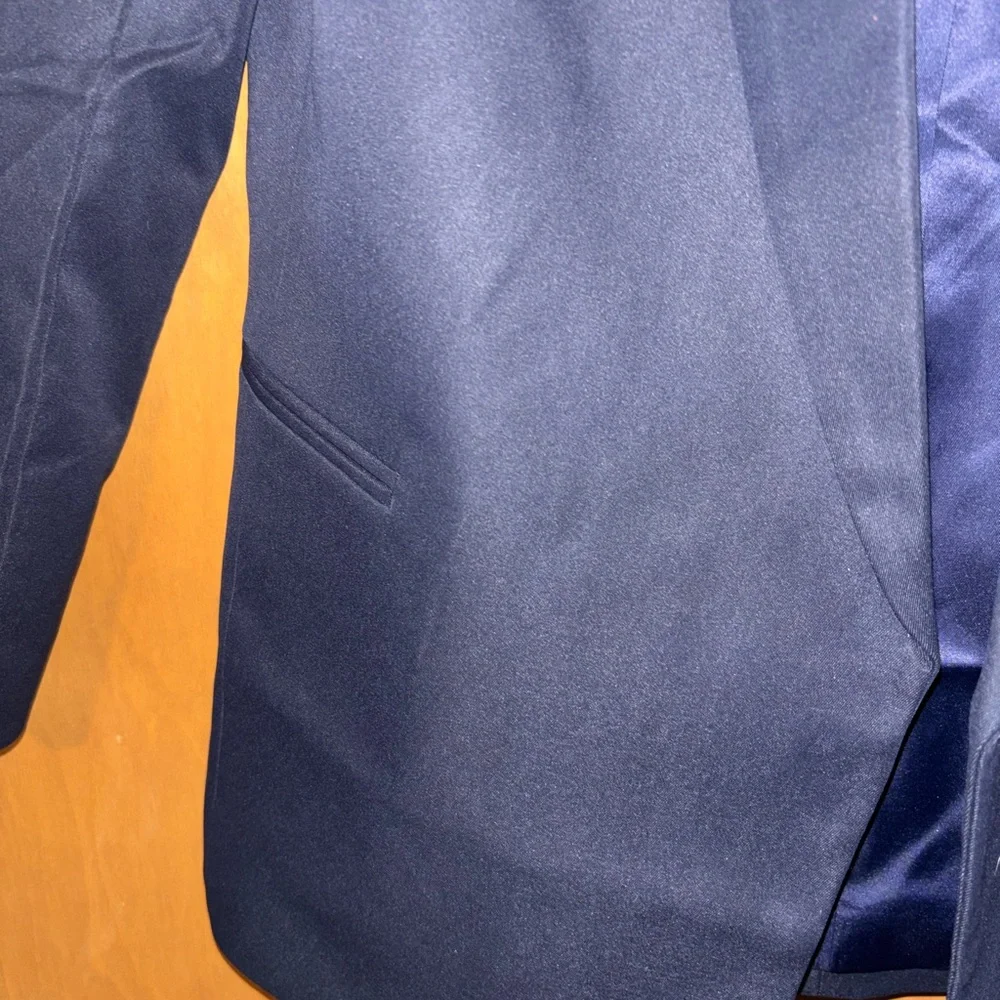 NWT Estée Lauder Midnight Blue Suit Sets: Jackets S & M, both Pants Size 6 - Picture 4 of 12